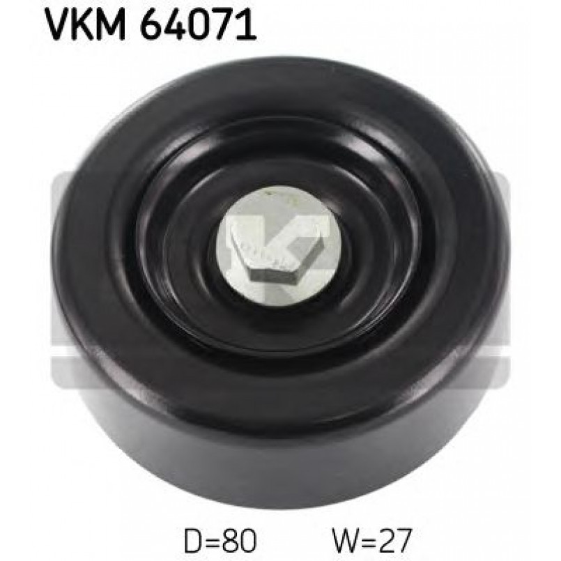 VKM 64071 SKF Ролик модуля натягувача ременя
